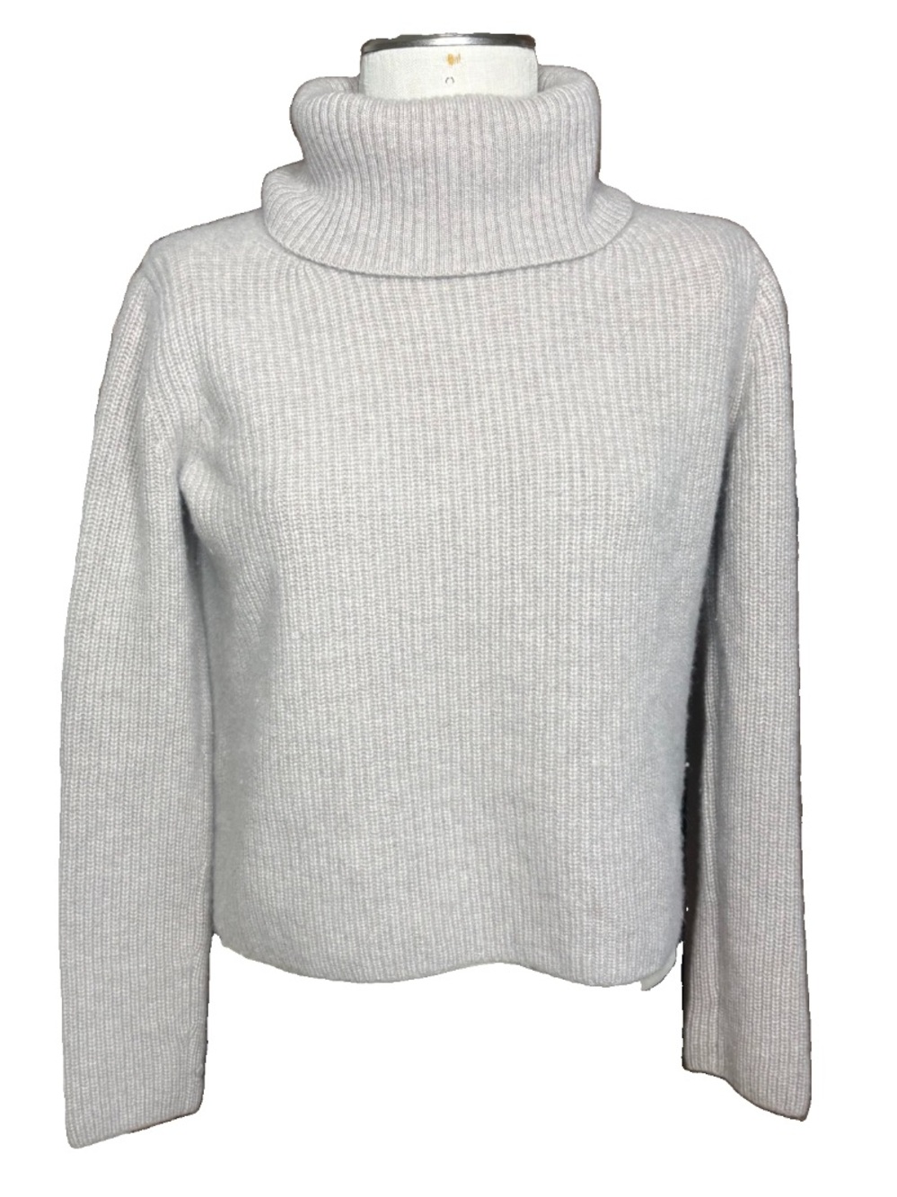 Banana Republic Tan Cashmere Turtleneck Sweater